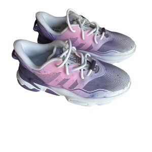 Adidas Ozweego Originals Sneaker Shoe Pink Tech Purple Size 5 Rare Stan Smith.